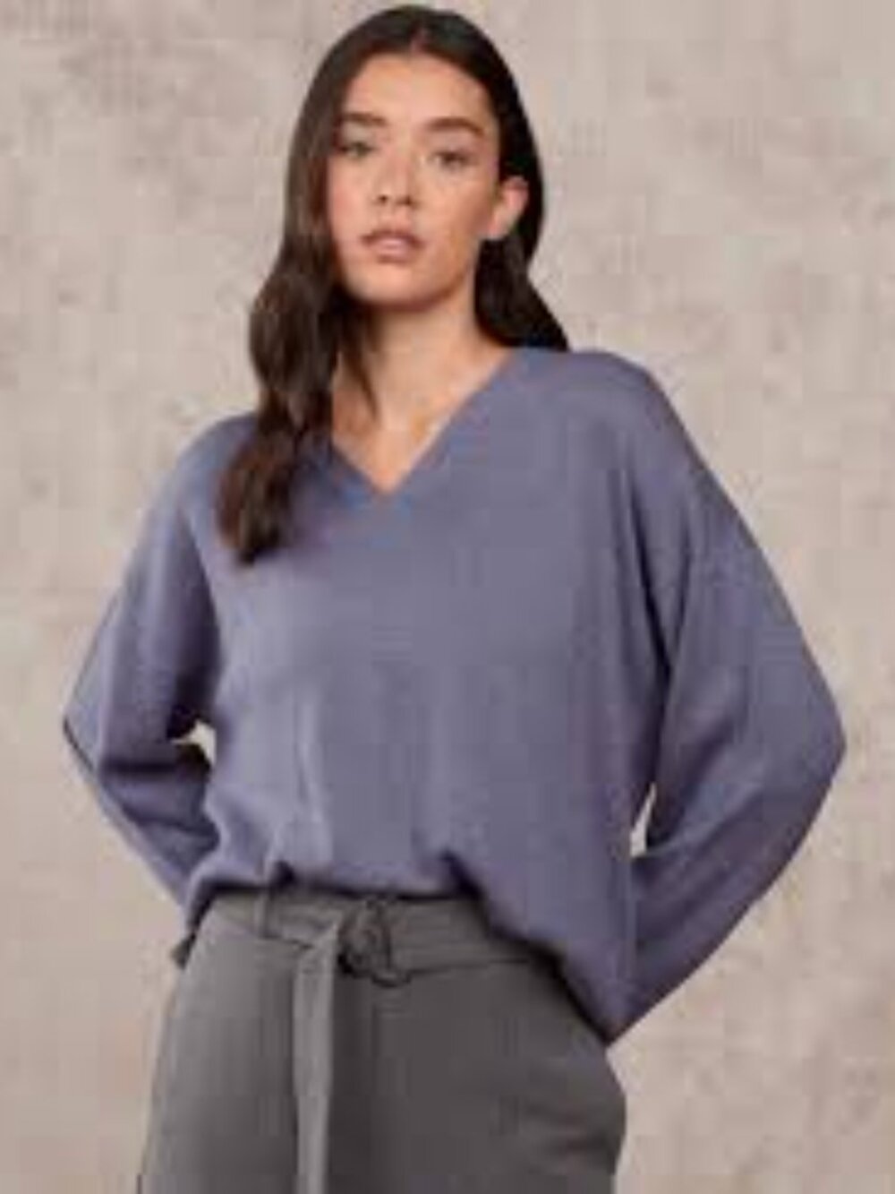 Kerisma Soft Blue Knit Top Small/Medium